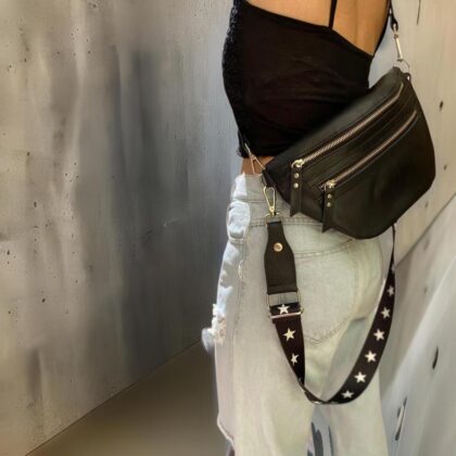 Riñonera Emma cuero liso